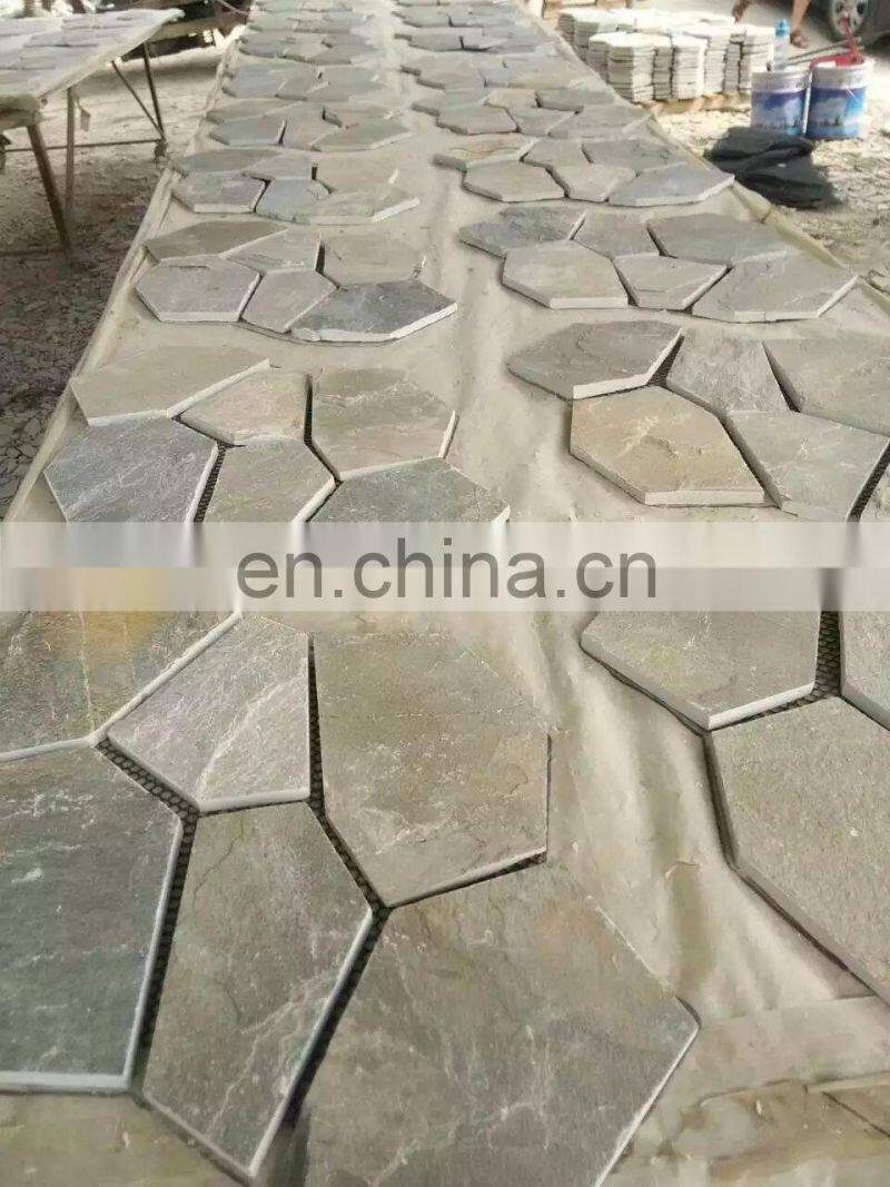 Chinese rustic slate, decorative outdoor stone wall tiles