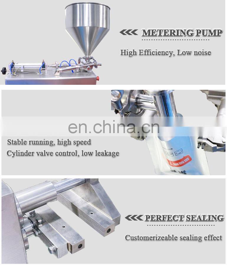 bag fruit juice filling and sealing beverage spout pouch packing machine