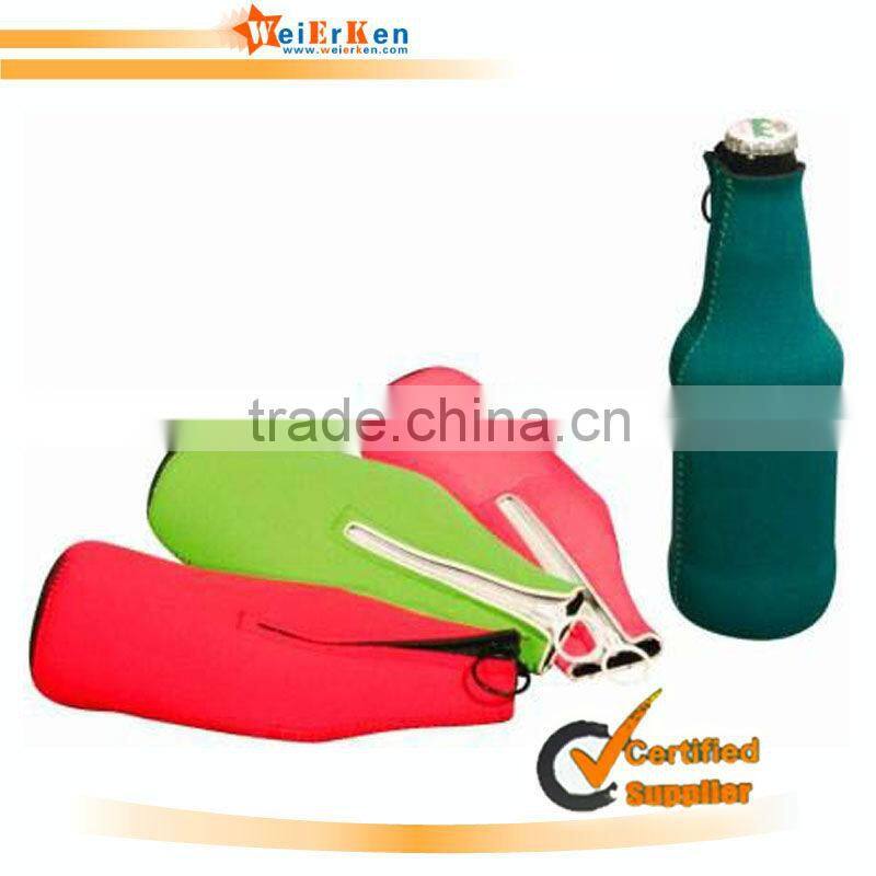 2013 fashion and design customized neoprene wine bag
