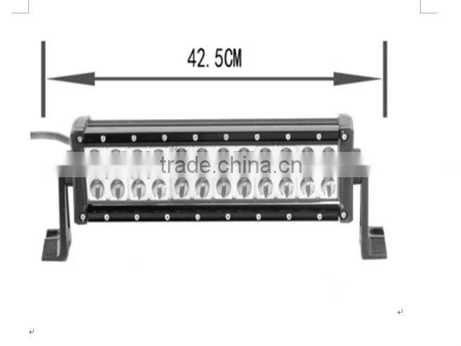 high bright intensity led work light 72w, epistar led wotk light with 24pcsx3w high intensity LEDS lighting.