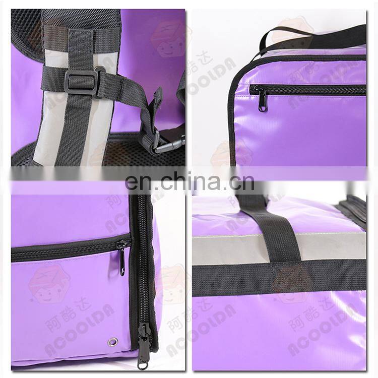 Food Delivery Aluminium Foil Insulated Food Cooler Bag aluminum foil cooler bag jarmoo