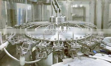 Automatic 330ml plastic bottle monoblock soft drink liquid filling capping machine