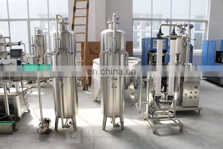 2000LPH potable ozone reverse osmosis packaged drinking water treatment system