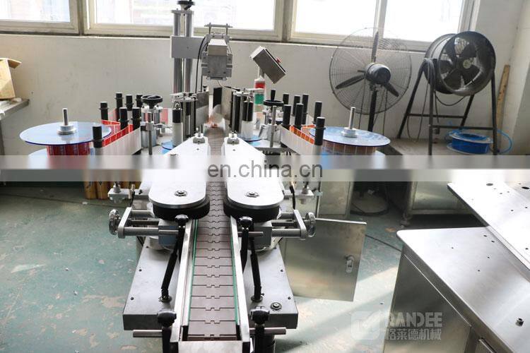 Good automatic flat labeling machine for beer bottle auto labeling machine for pet bottle cups