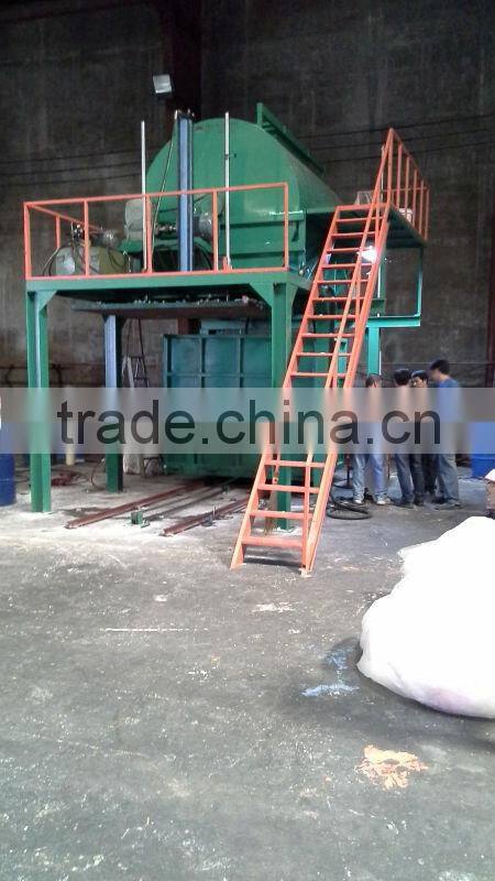 Waste foam sponge rubber scraps recycle shredder machine