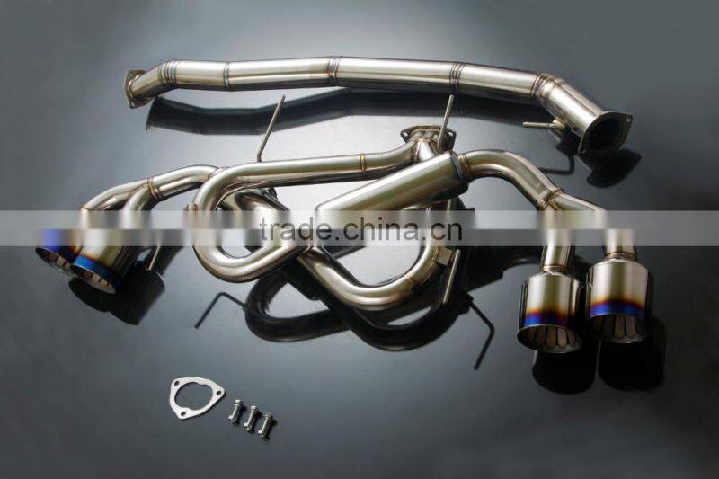 catback exhaust for GT-R R35 exhaust titianum material
