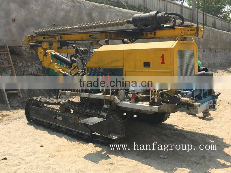 HF130Y Crawler Hydraulic Drilling Rig