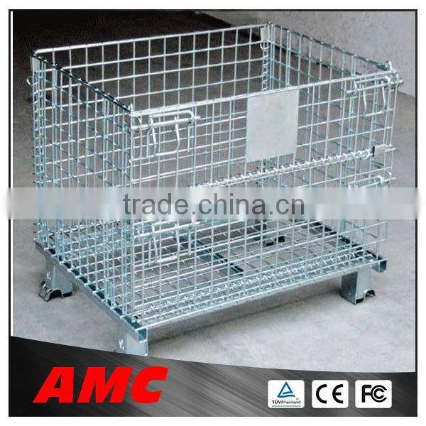 Mesh Wire Storage Cage mesh pallet metal cage