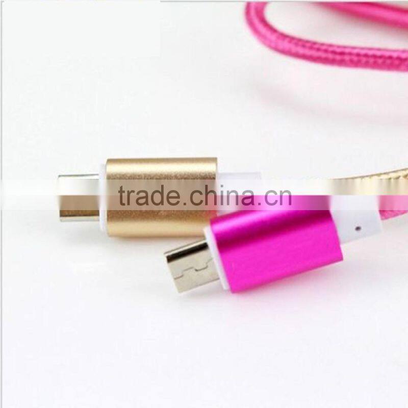 Factory Price 2 In 1 Usb Cable Flexible Usb Multi Charger Data