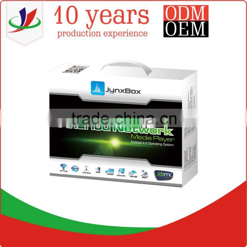 blue box packaging paper box for monitor camera