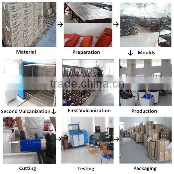 Molded Car Spare Parts For VOLOVO Silicone Rubber Bellows