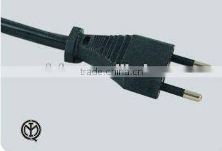 Italy 3-round-pins electric vehicle power plug with 10A 250V