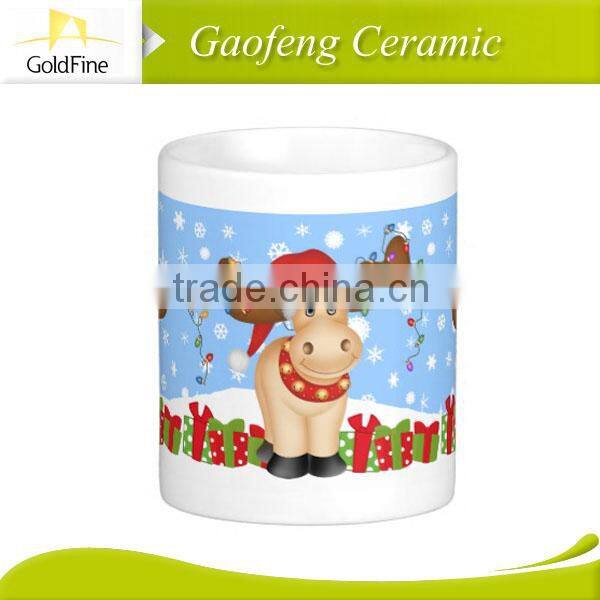 animal pattern for promotin gift ceramic mug