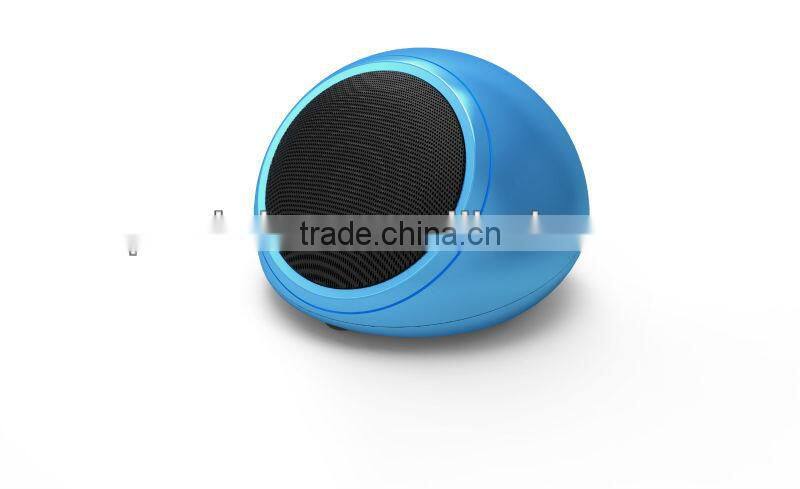 Promotional gift items bluetooth small speaker with unique design