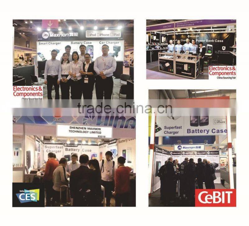 Rechargeable power battery case for iphone 6plus