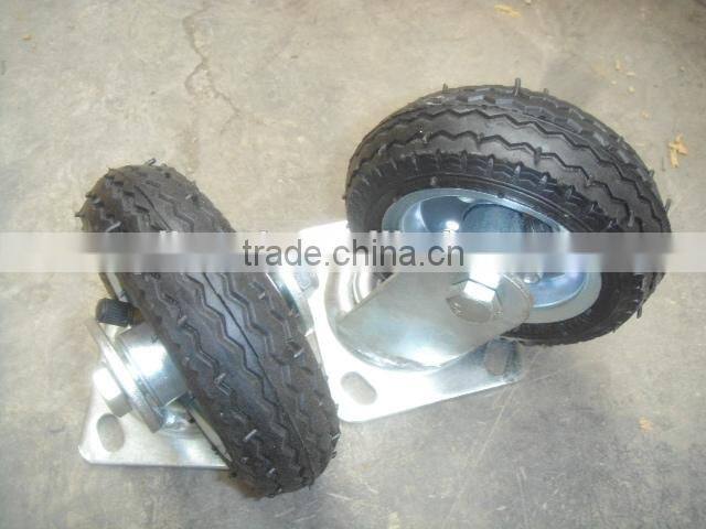 5 inch swivel rubber caster