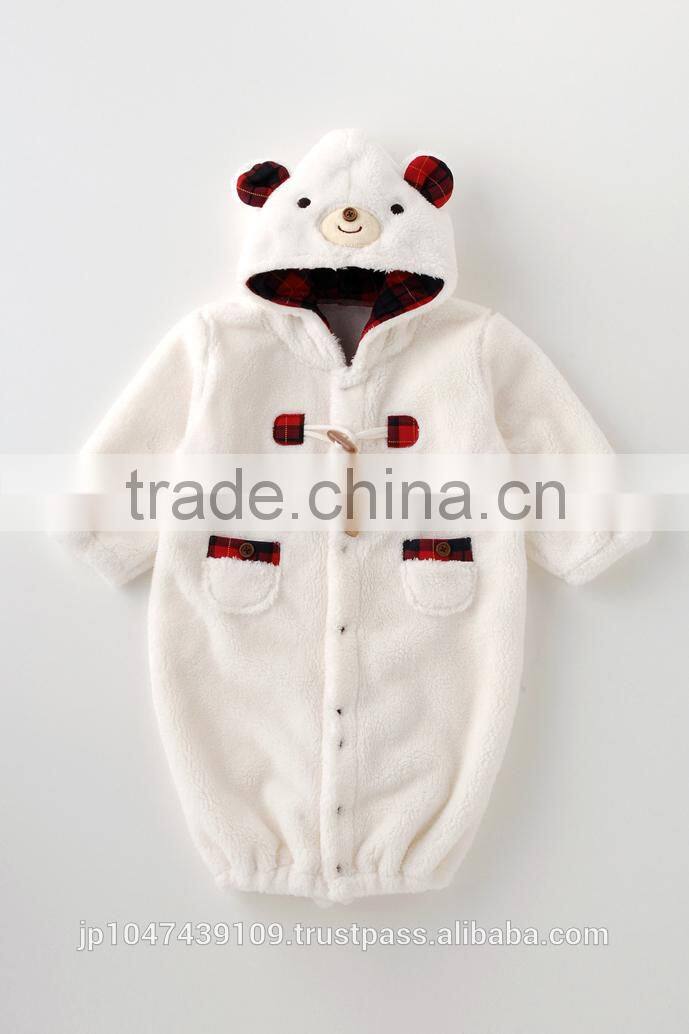 Japanese wholesale products high quality cute clothings animal baby children winter garment hot selling in Japan