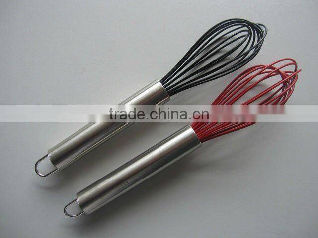 silicone egg rotating whisk