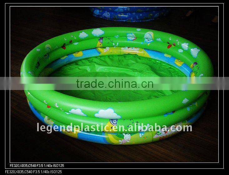 3-ring flowery pool