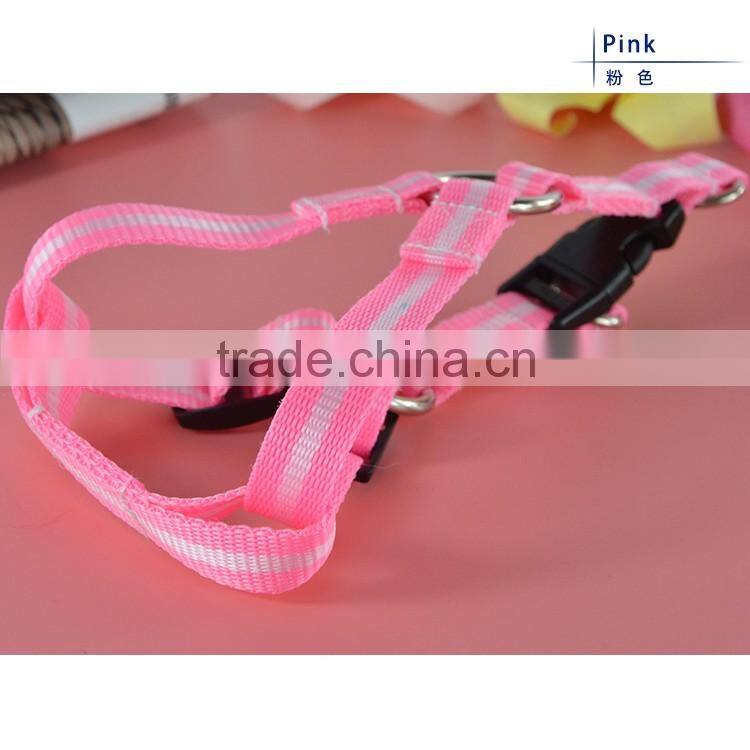 Soft Mesh Fabric Puppy Pet Adjustable Dog Harness