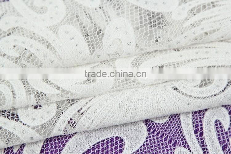 wholesale cheap high quality cotton guipure lace fabric new sample for curtain