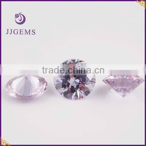 Bulk large in stock 1.5mm white round cubic zirconia