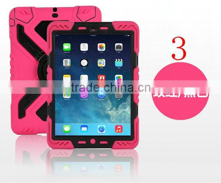 Hot Selling PEPKOO Brand Waterproof Shockproof Silicon TPE Protective Case For iPad Air 5/6 TB-0019