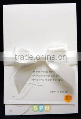 2011 popular & unique wedding card