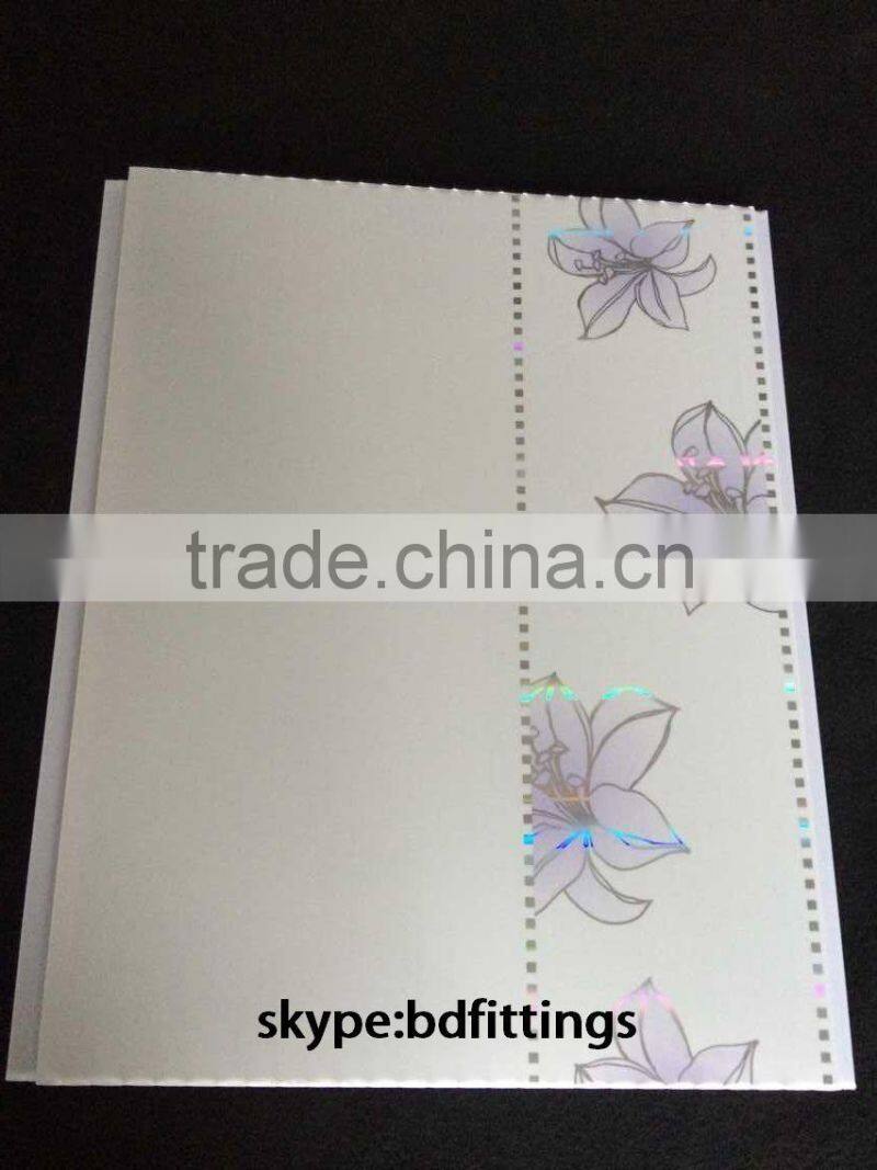 plastic panel wall board types of pvc ceiling board