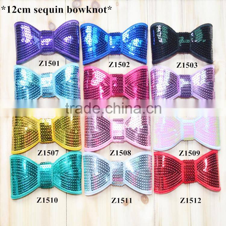 New style girly colorful 3" chiffon pearls hair bow,chiffon rosette hair bow hair hand
