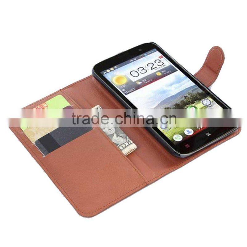 Keno Premium Wallet Hard Case for Lenovo A850 Flip Leather Case