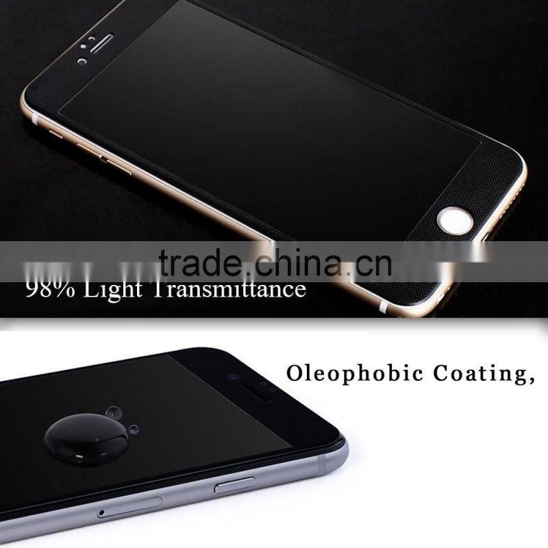 new premium products 2016 Full Cover glass screen protector for Samsung S7 edge