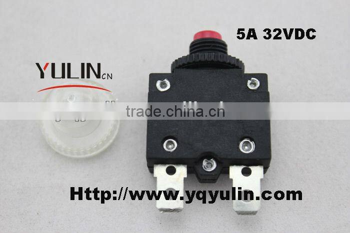New design 5A mini press overload protector breaker