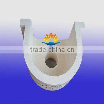 Zhengzhou Sunrise fused cast AZS block as glass furnace bricks