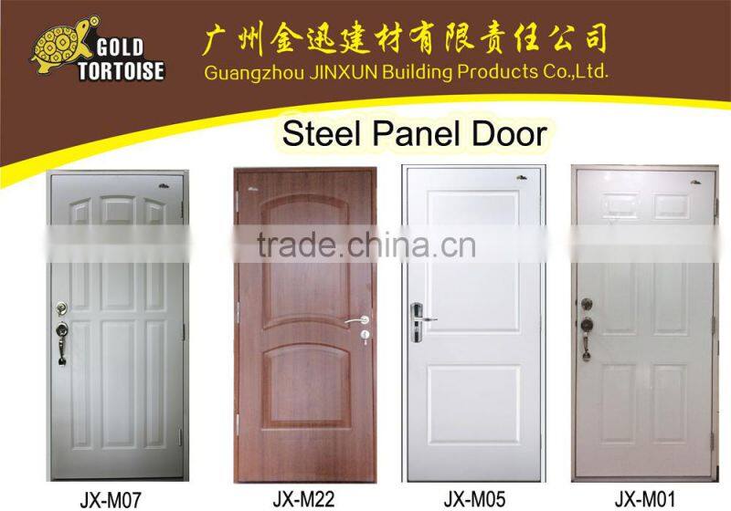 decorative small oval steel glass door