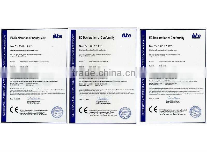 Angel cutting 45 degree saw machine