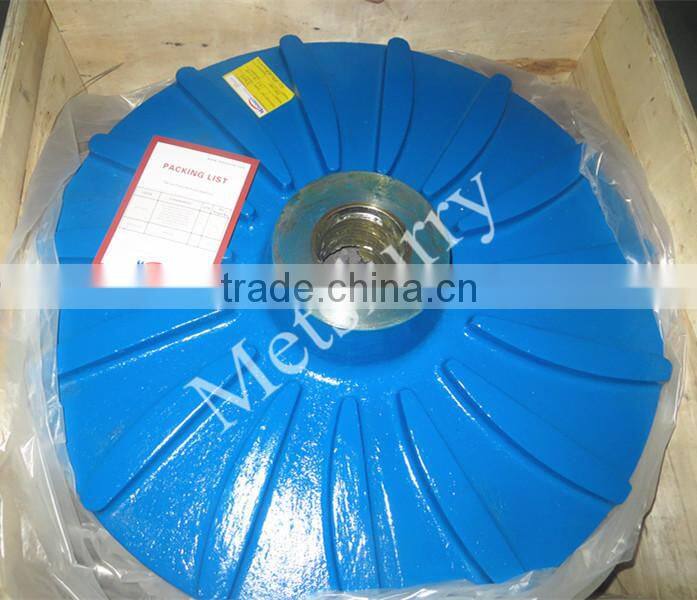 Slurry pump impeller for drilling rig/mining slurry pump