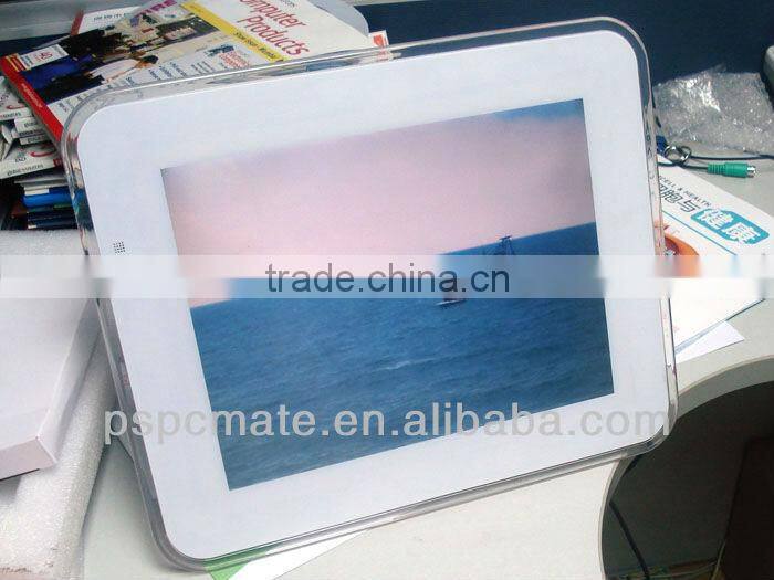 full function,new wood frame 7 inch digital photo frame multifunction,7 inch wood frame DPF