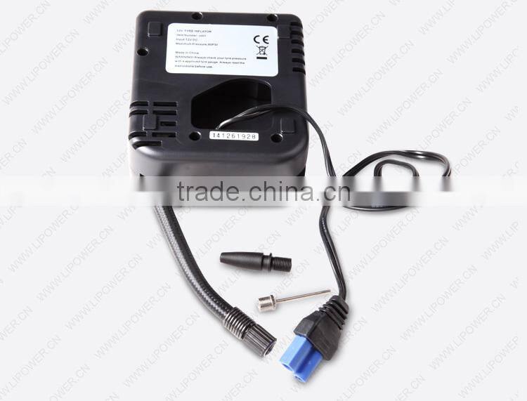 12v mini air compressor tyre inflator air pump fro portable car jump starter