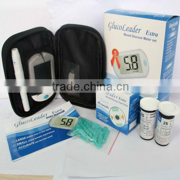 OEM order Large screen one key operation new blood glucose meter Extra