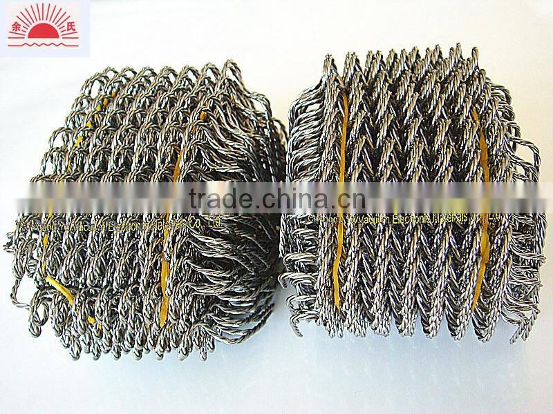 High polished filo di tungsteno prezzo for metallizing