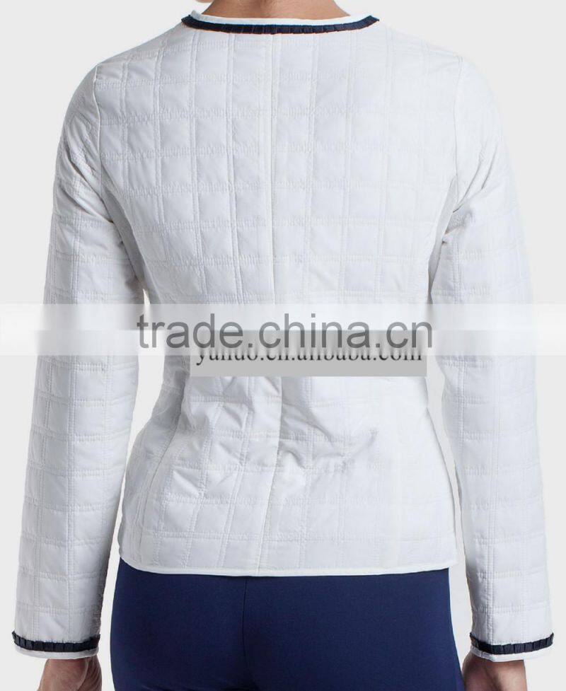 Eurpean fashion slim new winter style coat, long women casual quiting jacket