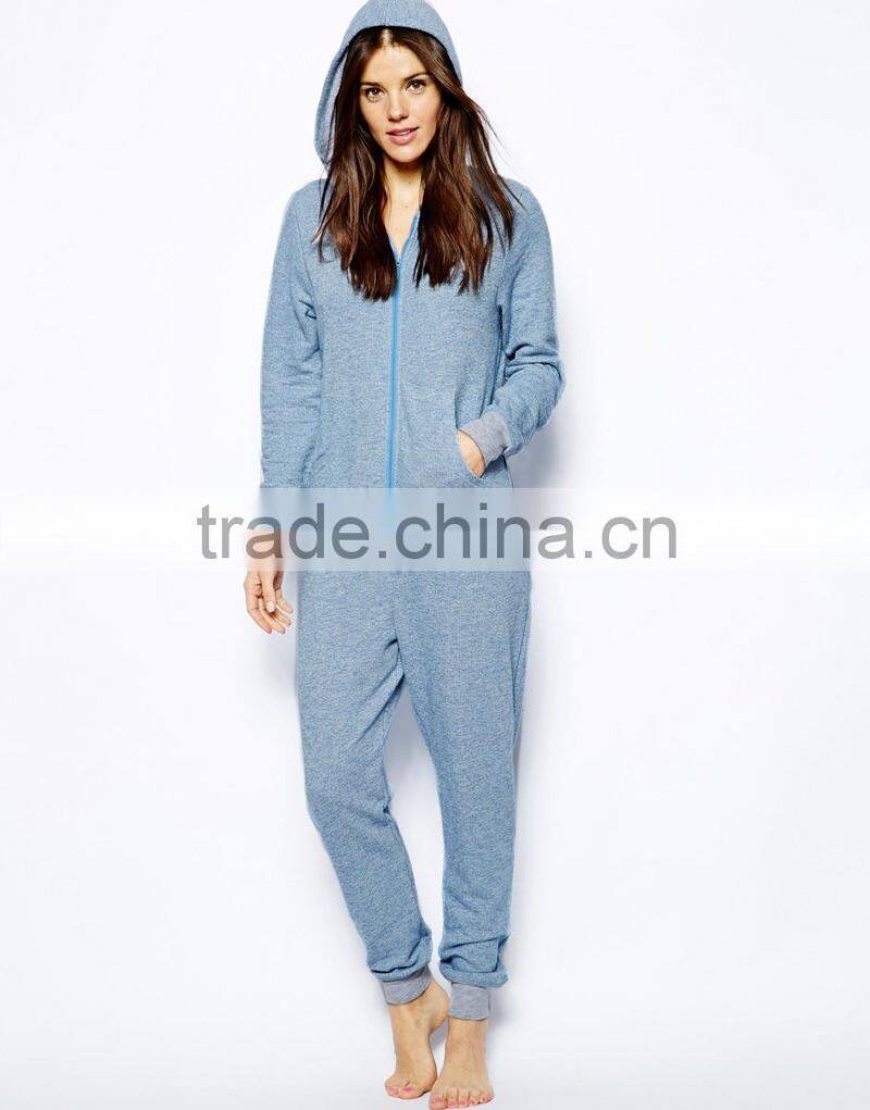 Ladies Nightwear Onesie Jersey Pajamas