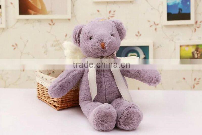 cute soft plush wholesale custom 12 inch teddy bear