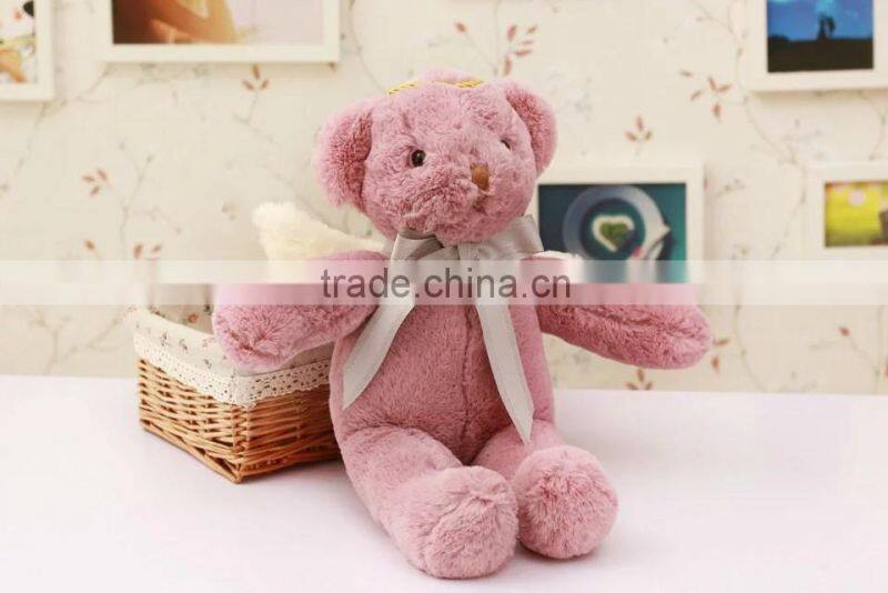 cute soft plush wholesale custom 12 inch teddy bear