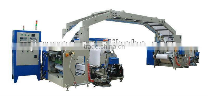 Self adhesive tape machine heat sensitive thermal paper label coating machine