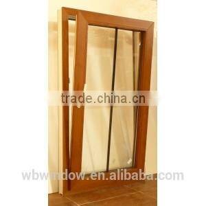 Plastic/Vinyl material frame tilt and turn glass windows ,Plastic/Vinyl grilles design opening windows
