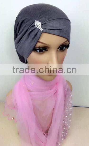 C065 new style jersey elastic tube underscarf,muslim scarf hats