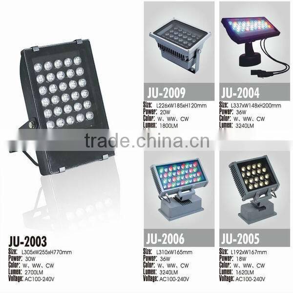 36W RGB Landscape Lamps,Outdoor lighting IP65 RGB LED floodlight 36W