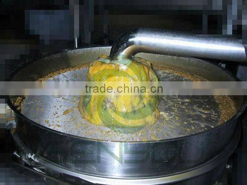 High precision vibration filter equipment with stainless steel materials and a sluice